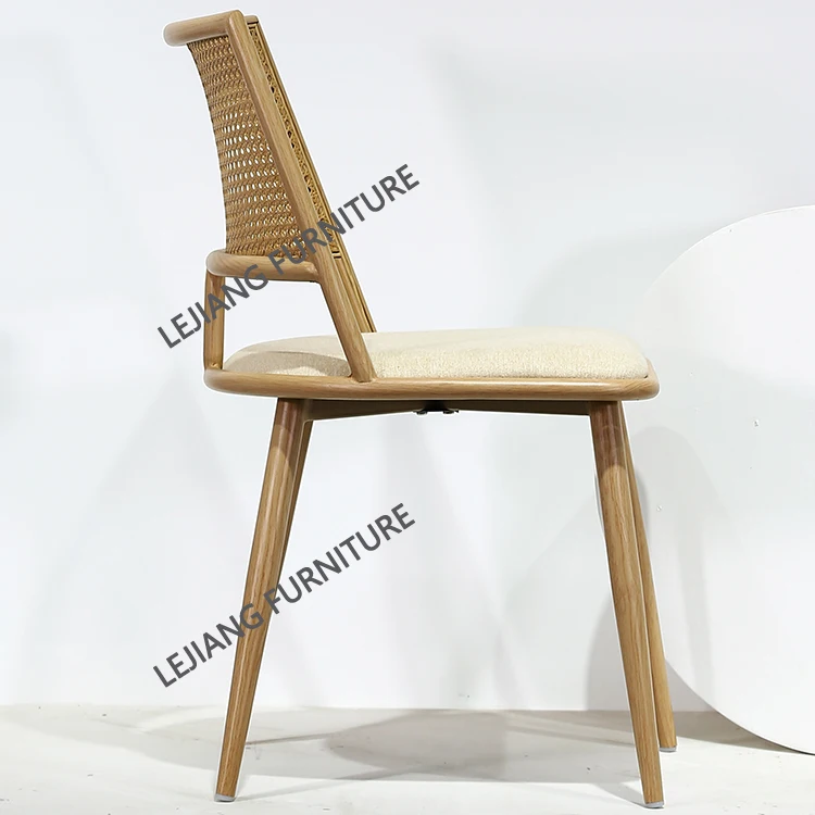 Cheap Wholesale Outdoor Nordic Modern Room Rattan Dinning Restaurant Dining Chair For Dining Table Restaurant Dining Room