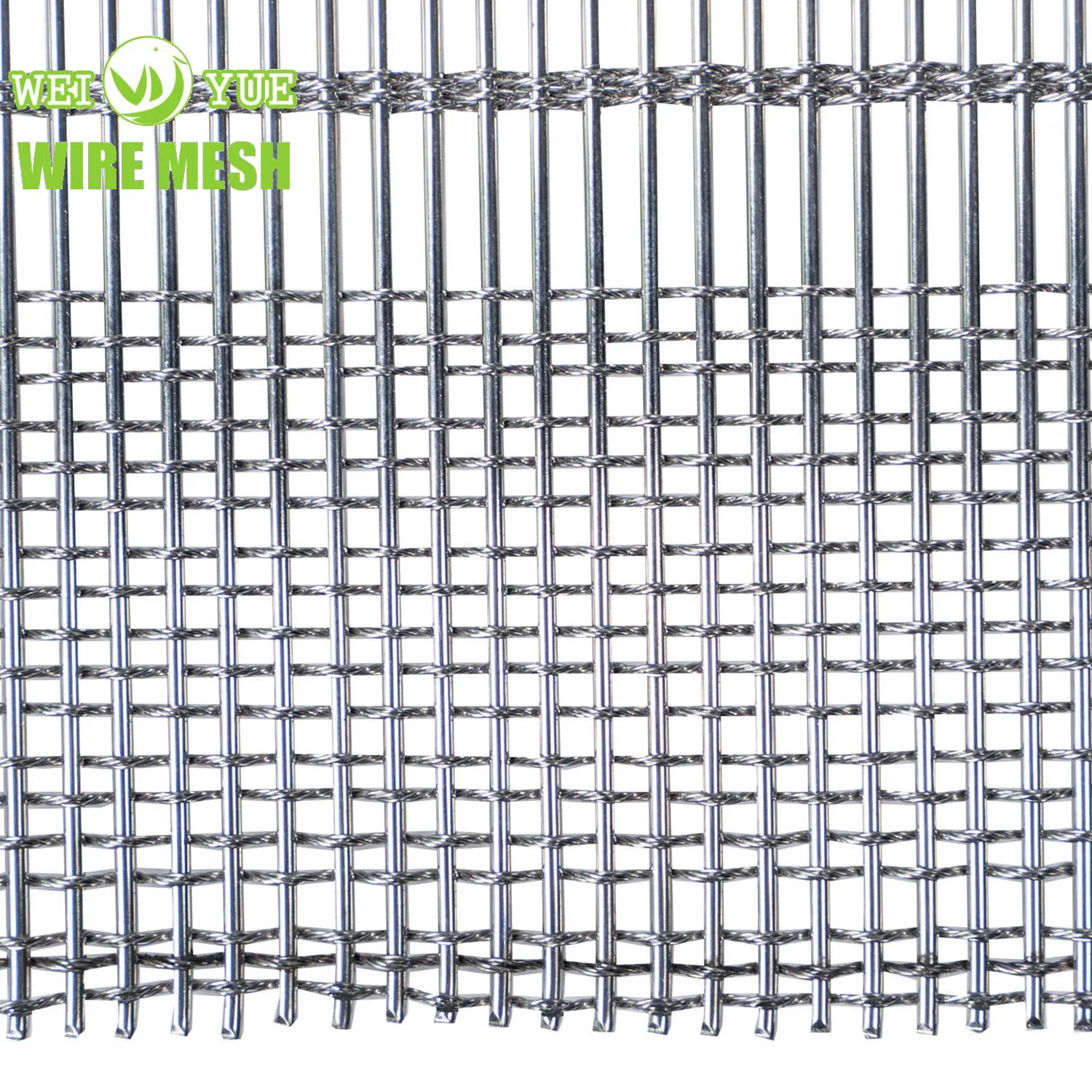 WOVEN WIRE PANELS AND DECORATIVE GRILLES FOR Partitions