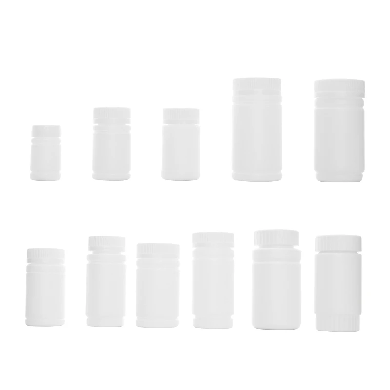 30ml 60cc Plastic Solid Tablet Bottle with Safety Lid for Drug Packaging C ndricalwitamin capsule container Sealed Bottle