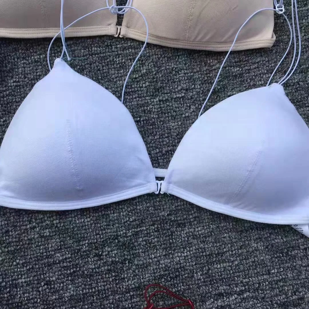 Wire Free  European Style Naked Young Girls Sexy Women Bra Wireless Bra Frame Cambodia