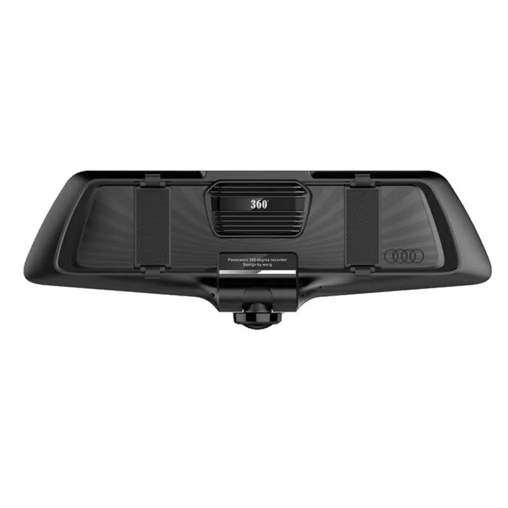 5 inch IPS touch screen car drive recorder 360 degree panoramic camera