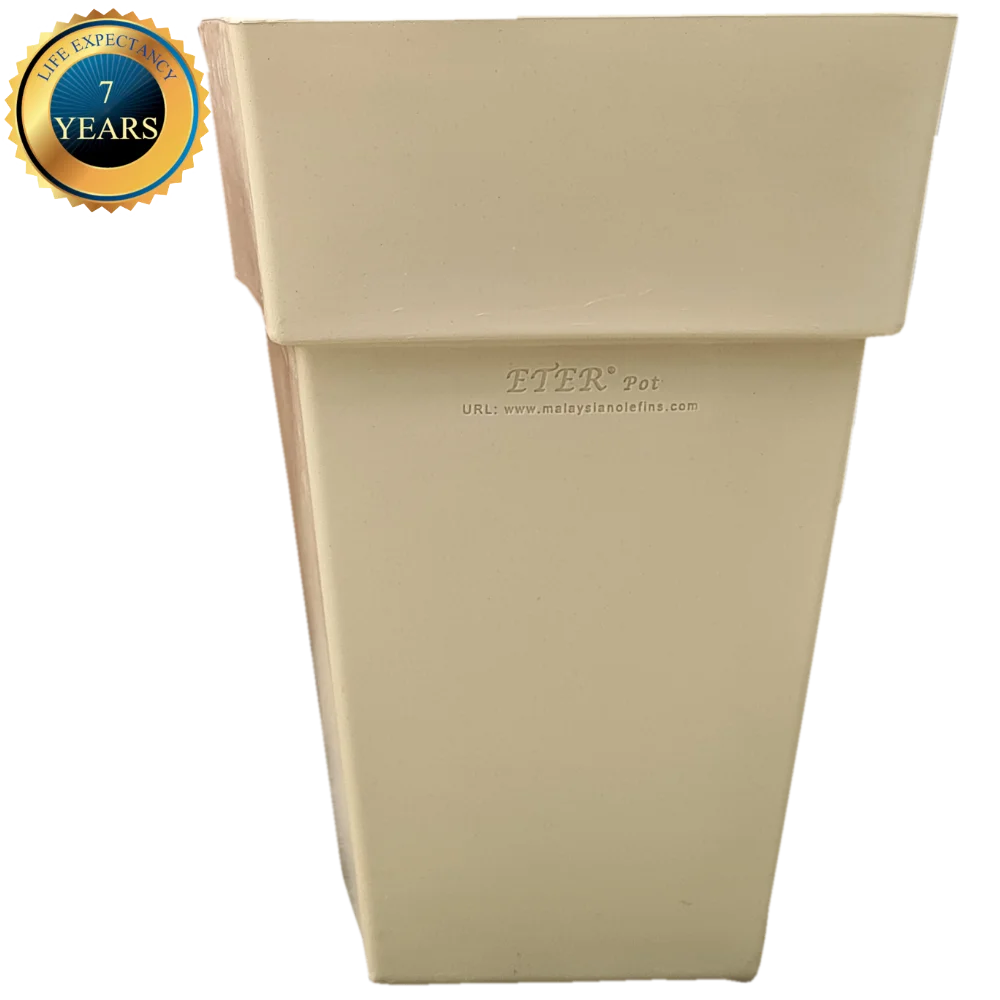 Best Seller Eco-friendly Wholesale Landscaping Garden Indoor Outdoor OEM Eter PE Nursery Planter Flower Pots Cubic VC6538