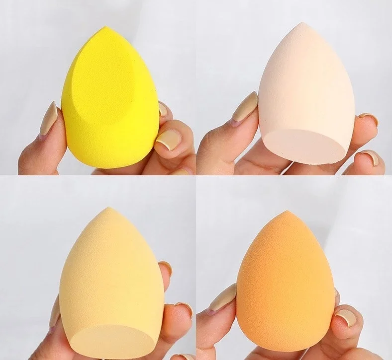High Quality Custom Logo Beauty Sponge Private Label Cosmetics Blender Sponge Latex Free Soft Wholesale Makeup Sponge