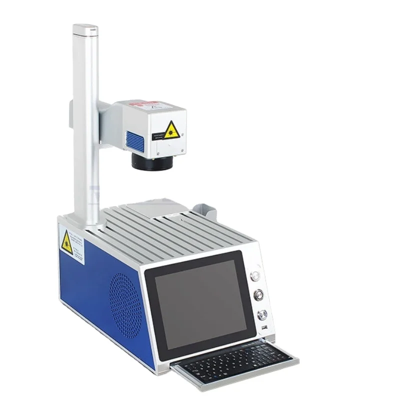 100W High Precious Fast new Marking Color FSH  For Stainless Steel Copper MOPA Fiber Metal Laser Engraving Machines