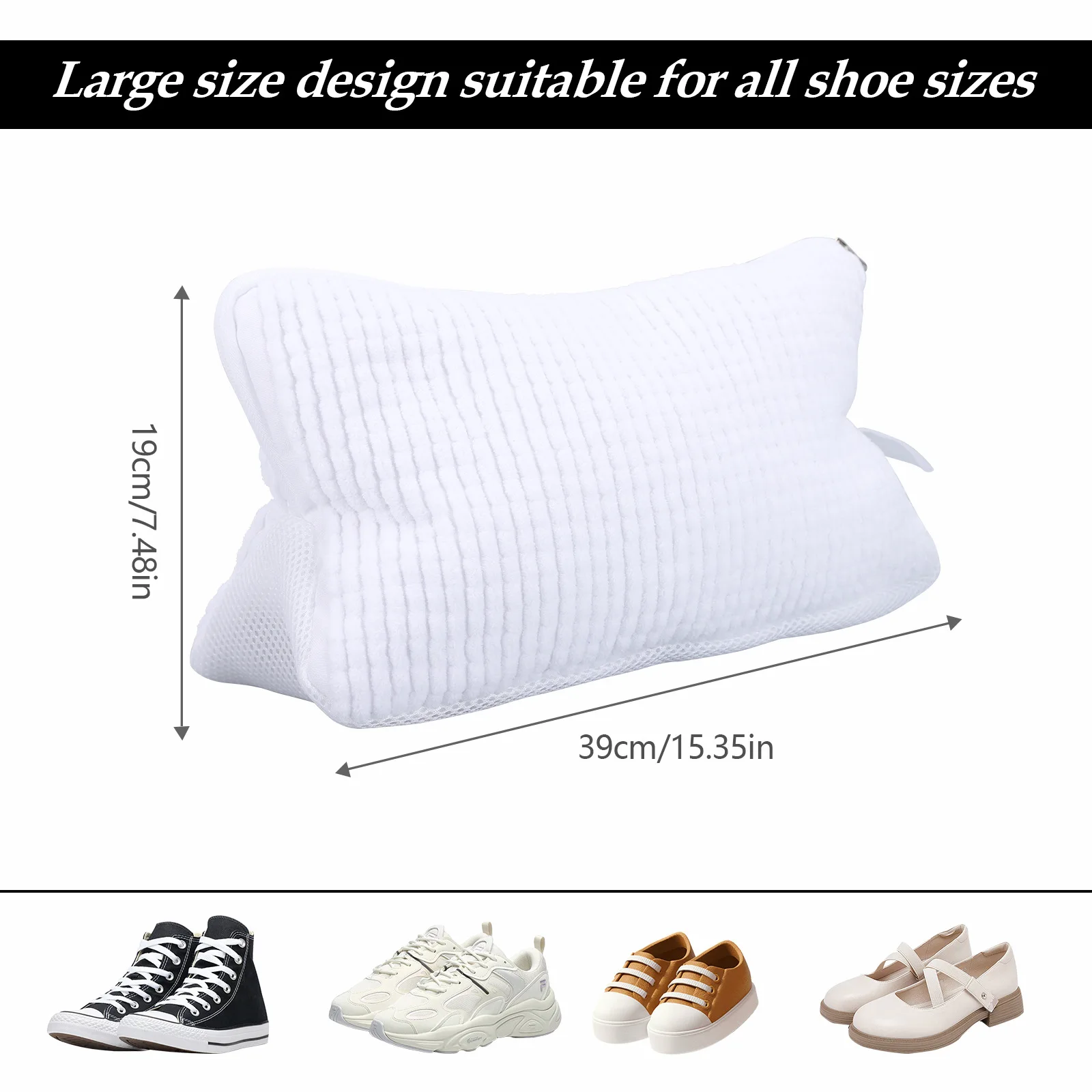 Factory Custom portable dust cleaning laundry washing machine shoe travel bag wash shoes bags