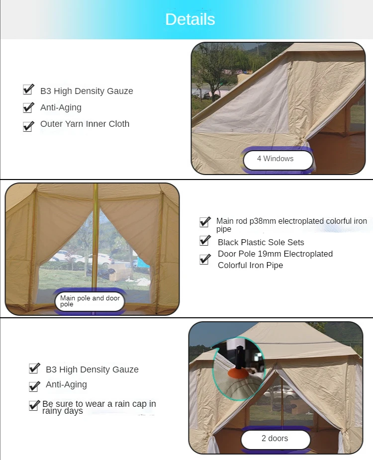 glamping tent