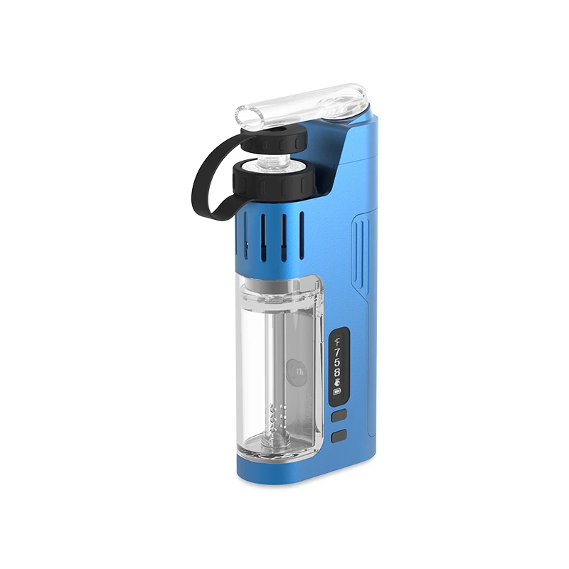  Hot selling wax 2021 quartz dab atomizer red battery with 60s session
