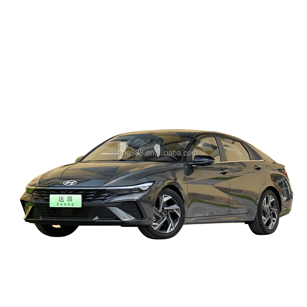 Made in china auto 2024 Hyun-dai Elantra N Line automatic 4-door 5-seat Family Car Gasoline Vehicle with sunroof and Rear Camera