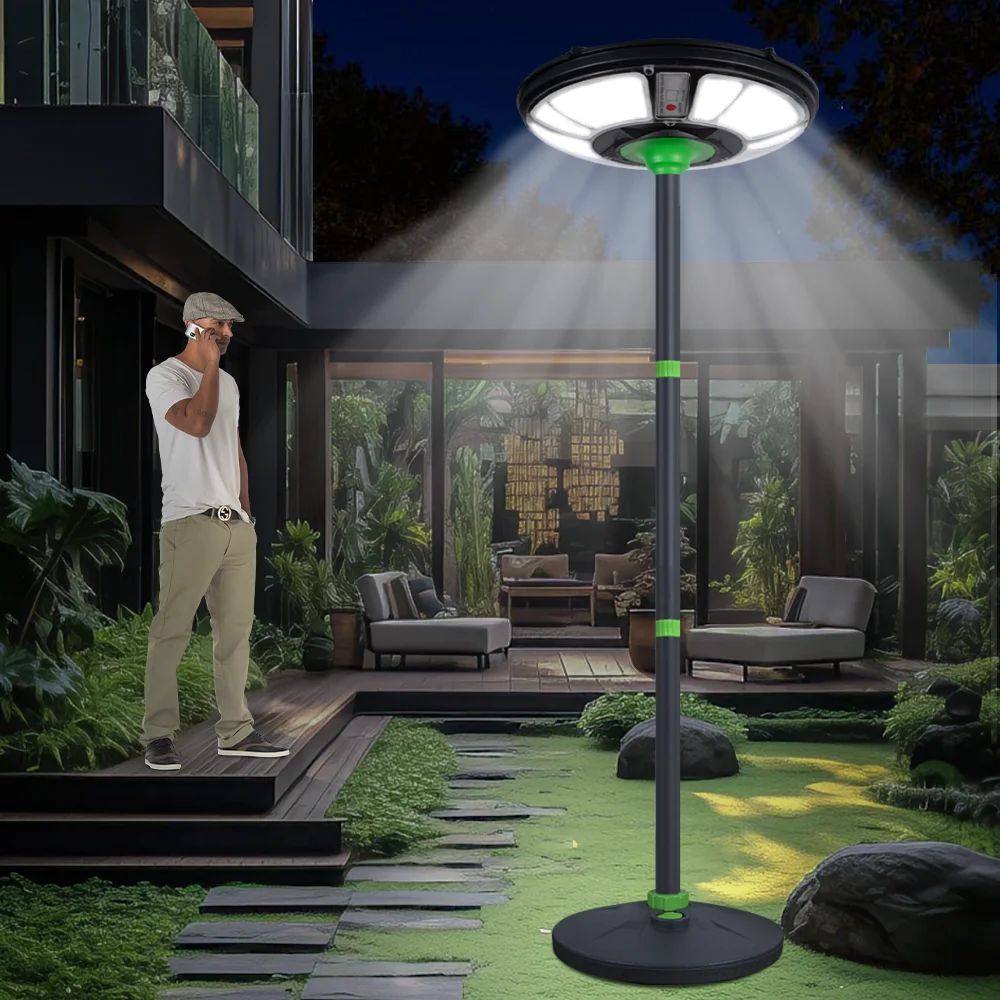 Оптовая Продажа с фабрики интегрированный садовый свет индукционный большой емкости батареи светодиодные водонепроницаемые солнечные фонари для сада