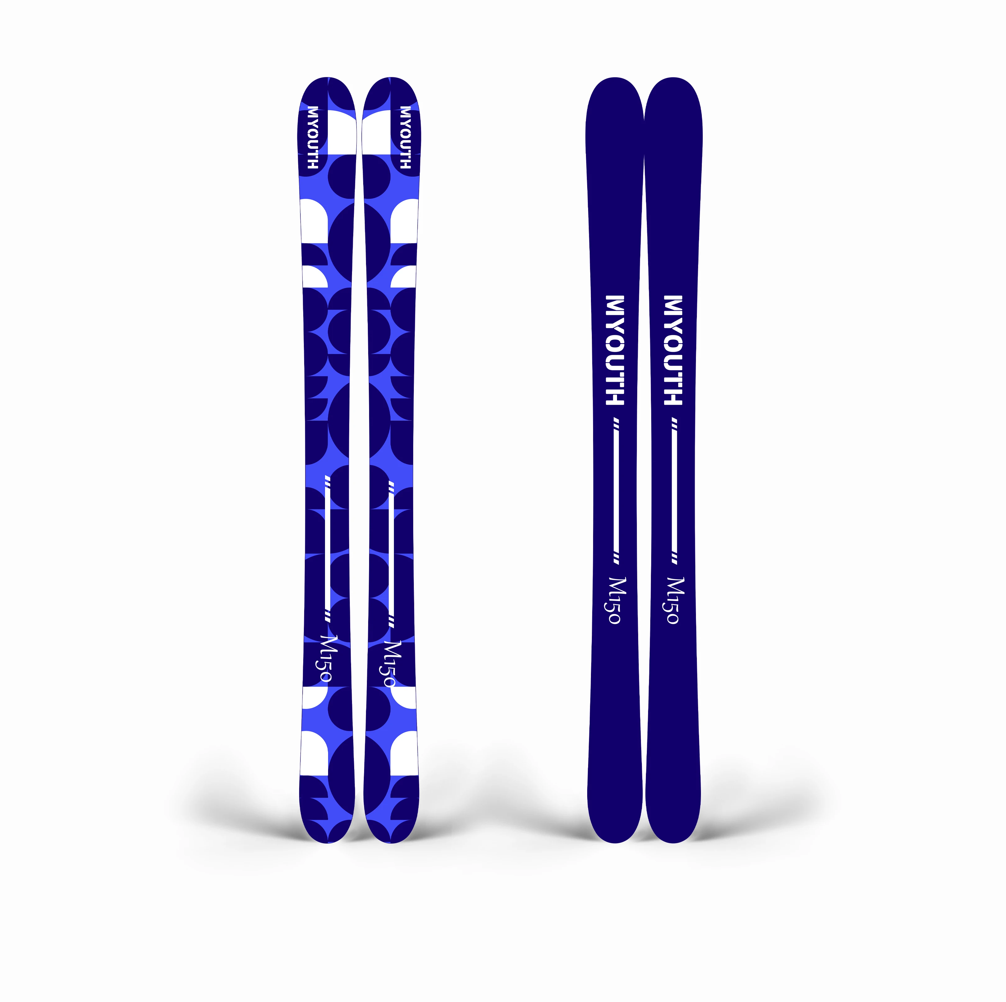 150 Adult All Mountain Park Pipe Freestyle Twin Tip Ski