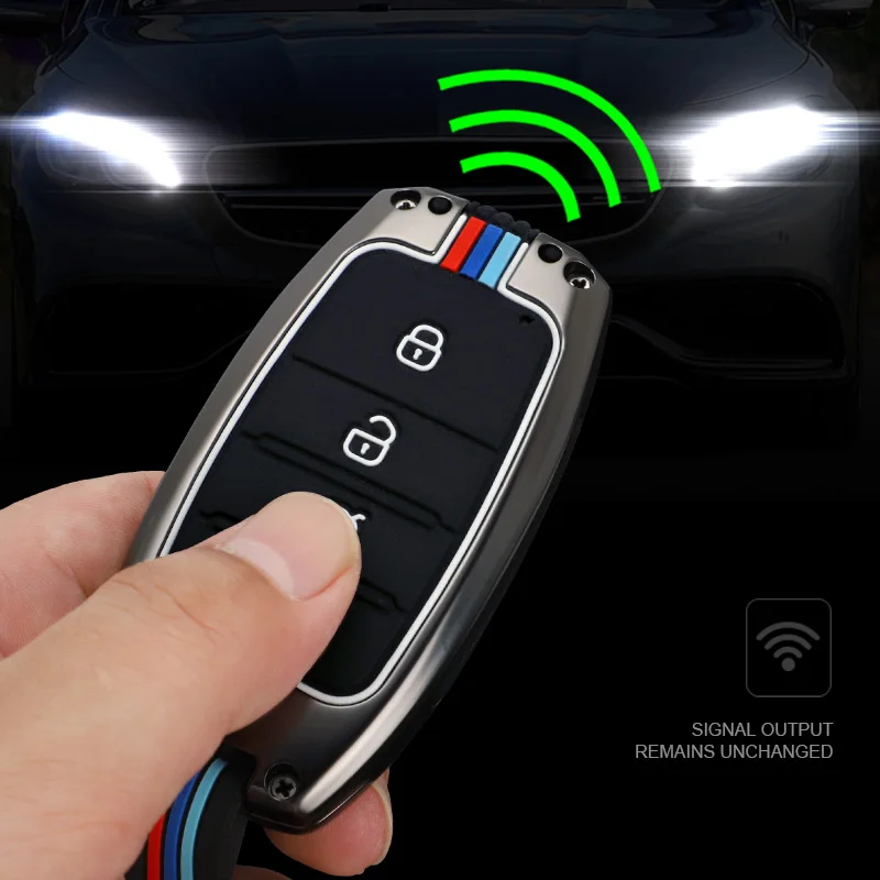 Zinc Alloy Silicone Car Key Case Cover For KIA Rio Rio5 Sportage Ceed Cerato K3 KX3 K4 K5 Cerato Sorento Optima Cerato Picanto