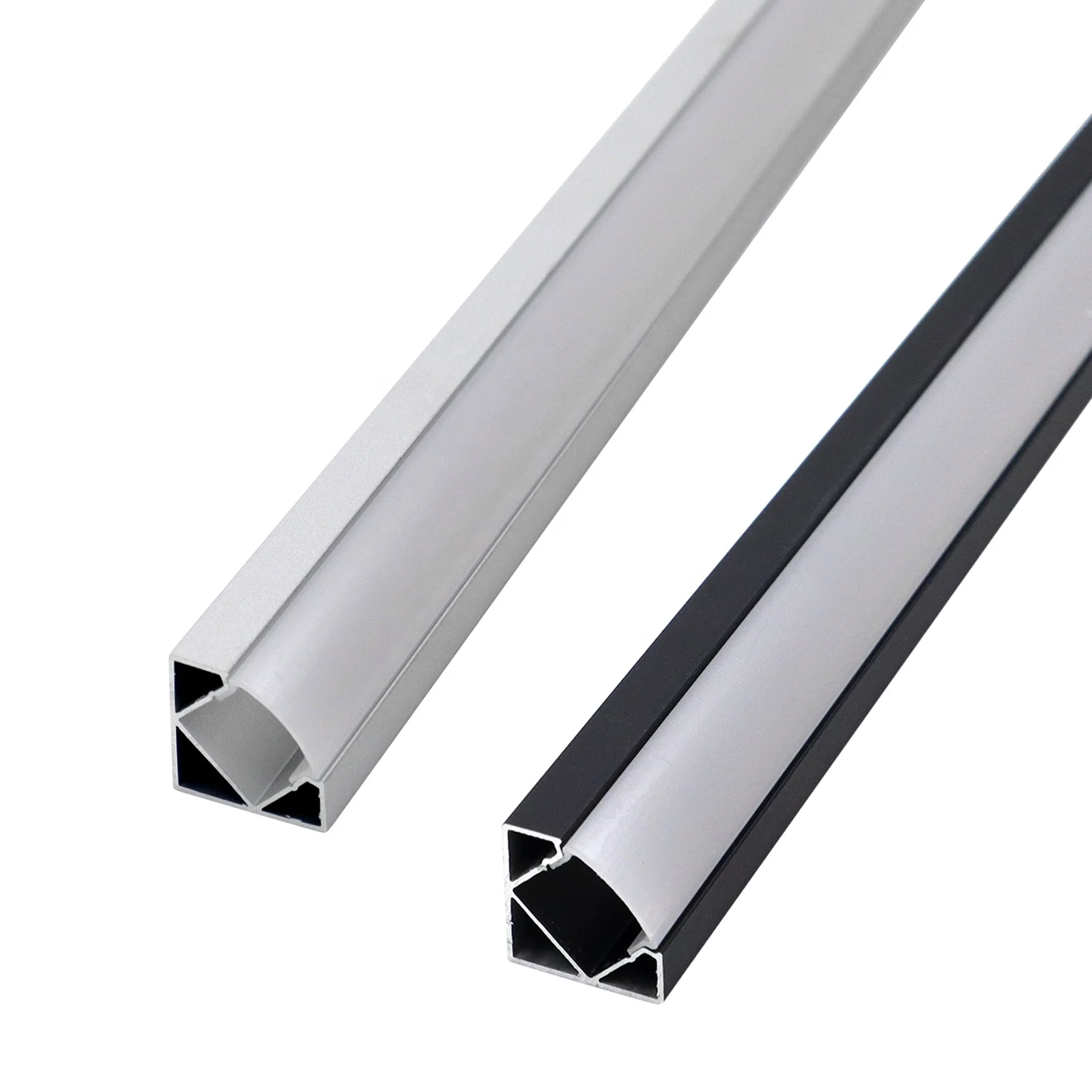 Fashion 006D Led Ceiling Strip Light Led Profile 18*18mm Embedded Aluminum Profile Heat Sink Led Extrusion