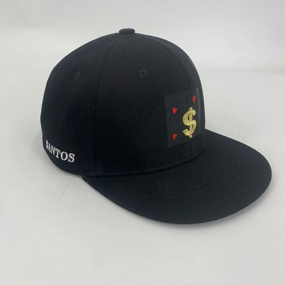 Cheap Wholesale 3D Embroidery 6 Panel Caps Custom Snapback Caps