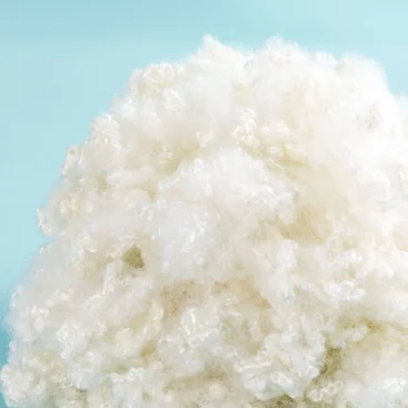 good quality soft Recycled 15D HCS Polyester Staple Fiber for filling Polyester Fiber Manufacturers and Suppliers