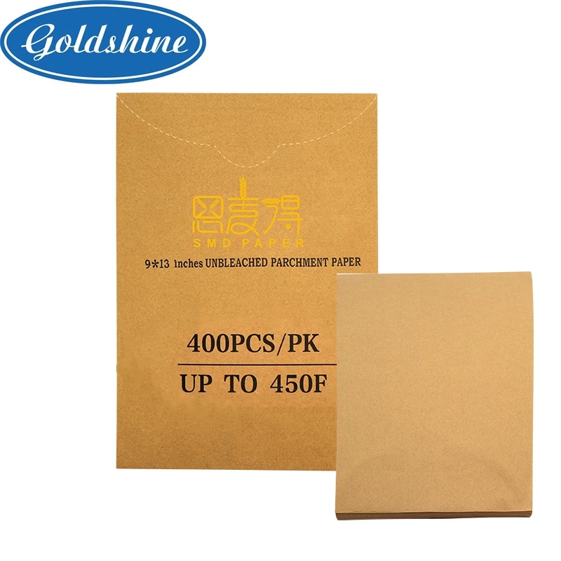 Custom Recyclable 30 40cm 40 60cm Waterproof Kitchen Baking Parchment Paper Food Grade Greaseproof Baking paper sheet