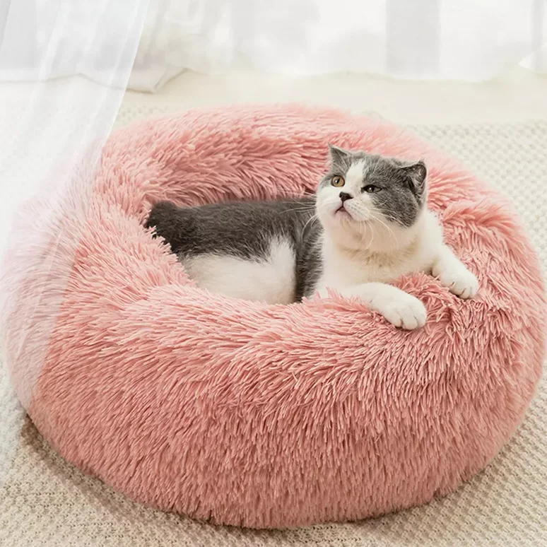 Shaggy Dog Bed Nests Comfortable Faux Fur Pet Pad for Cats and Dogs Waterproof Fluffy Pet Nests with Factory Price