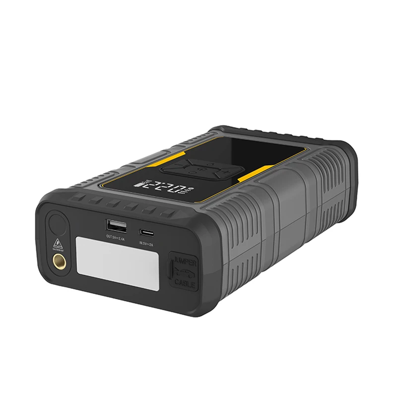 Car Battery Booster Power Bank Charger Lithium Battery Pack 12000mah Portable Car Tyre Air Pump Jump Starter
