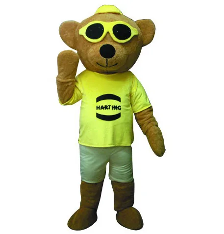 customized animal cartoon mascot costume for sale adult walking bear cartoon costume