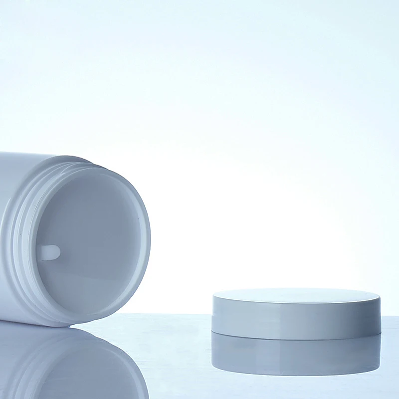Hot selling wholesale custom wide mouth Plastic lotion container cosmetics jars with lids