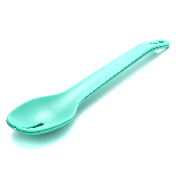 
PS material salad entrainment with self-nesting function salad tong for convenient storage 