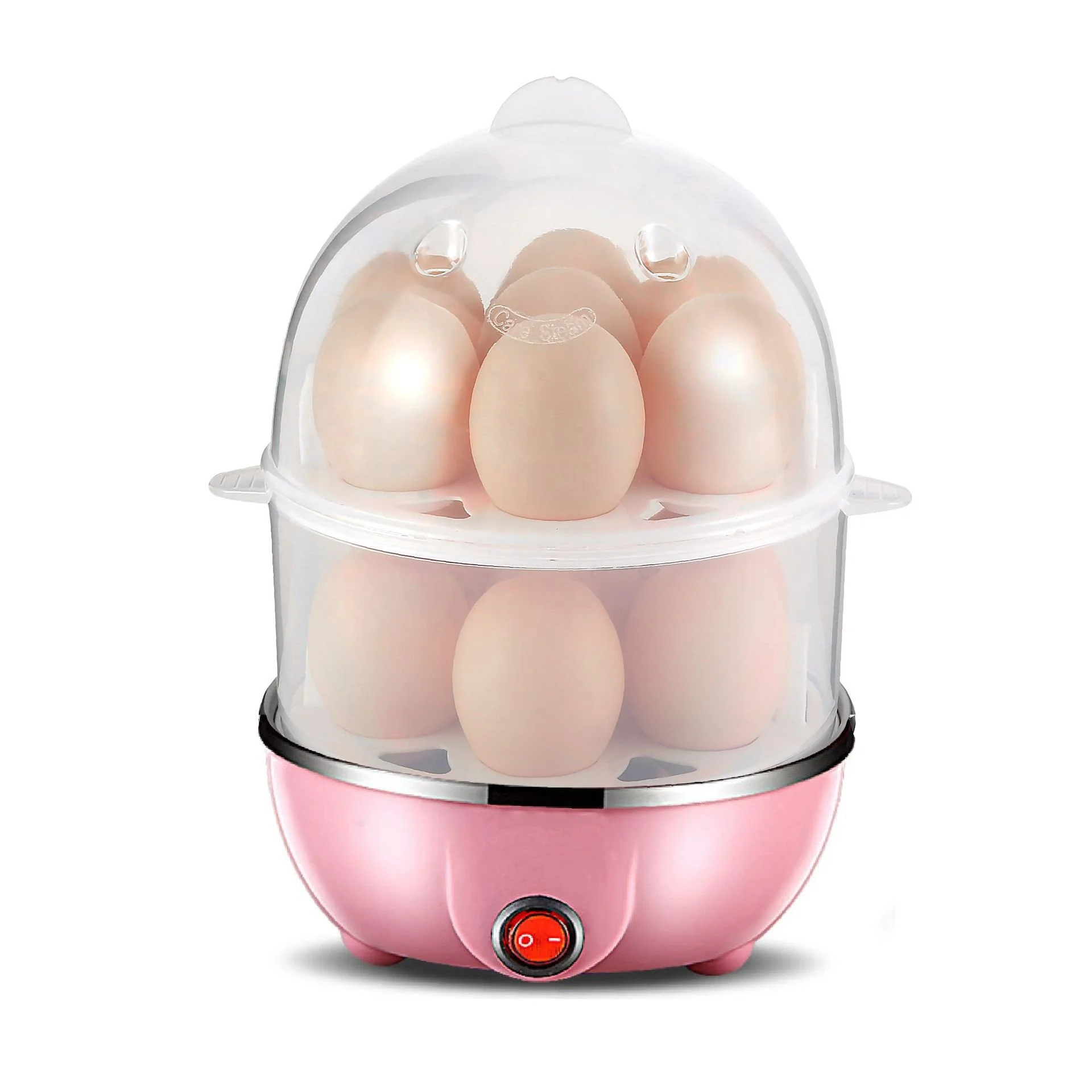Smart home appliances 14 eggs Double layer egg boiler 350w automatic egg boiler electric mini Electric steamer