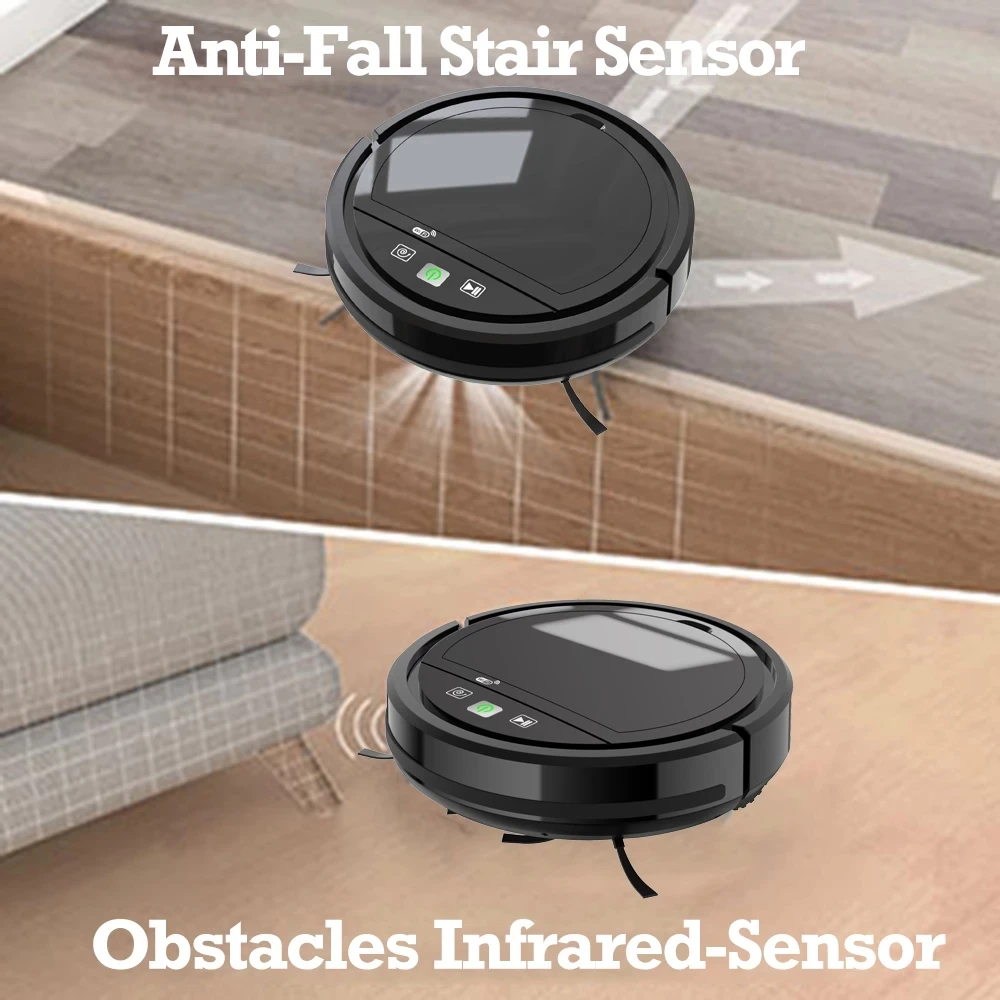 Tuya Robot Vacuum Cleaner Visual Navigation APP Virtual Barrier Breakpoint Continuous Cleaning