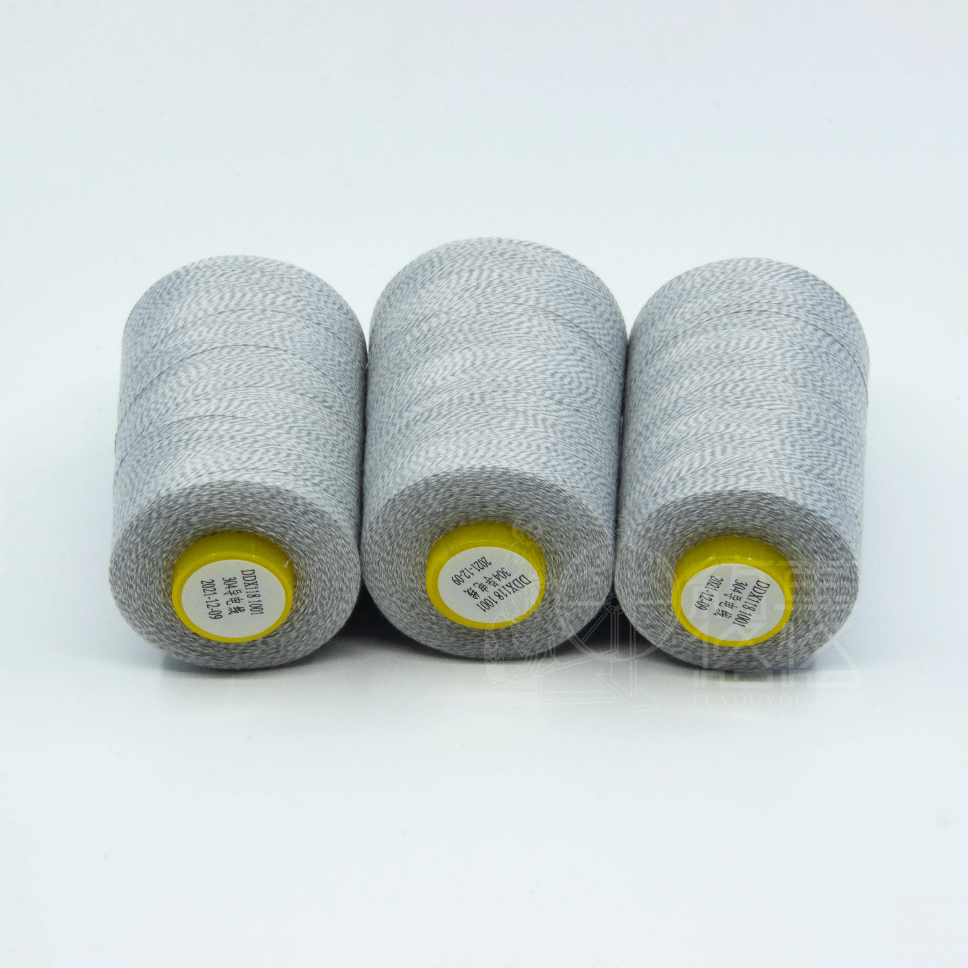 Stainless Steel Conductive Yarn Anti Static Custom Color ESD Staple Fiber Stainless Steel Conductive Yarn for Fabric Garment