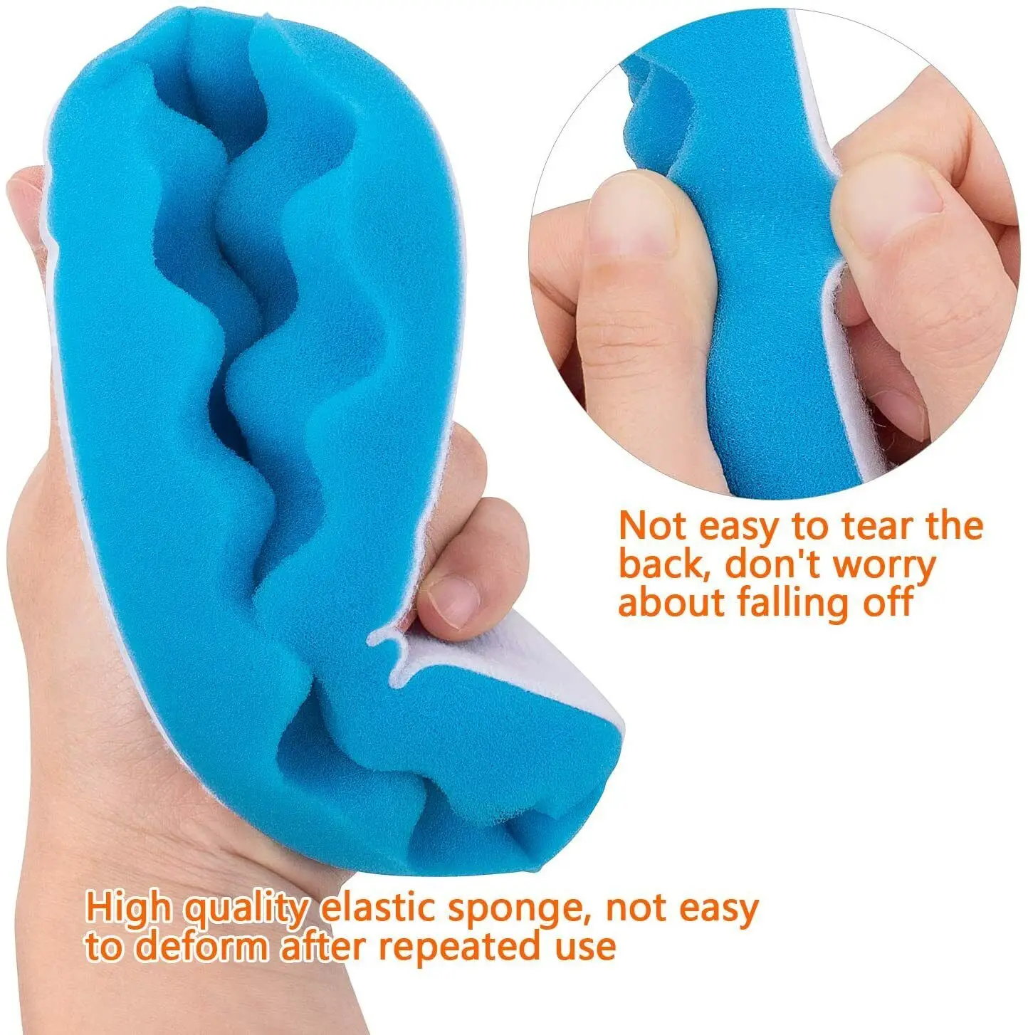 8PCS 5 in Car Foam Buffing Polishing Pads for Drill Waxing Wool Buffer Wheel Kit