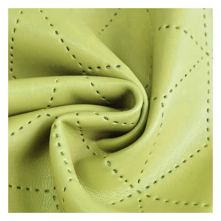 Upholstery material durable and stain resistant black pu leather fabric for sofa