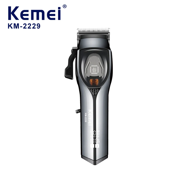 KEMEI km-2229 Rechargeable Hair Trimmer Hair Clippers Professional Razor Barber Use Hair Clipper 9000 RPM