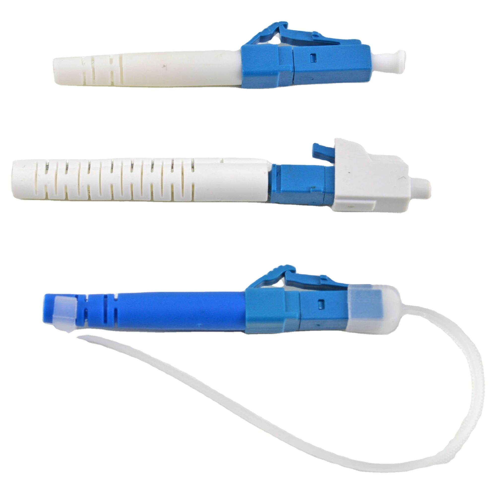 SM/MM LC/UPC LC/APC  0.9mm/2.0mm/3.0mm Connectors with pull tab