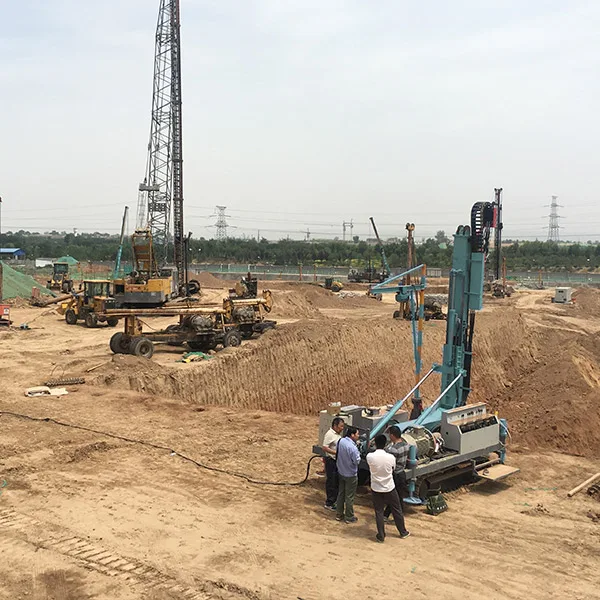 Crawler Hydraulic Control Anchor Jet Grouting Drilling Rig For Geotechnical Foundation