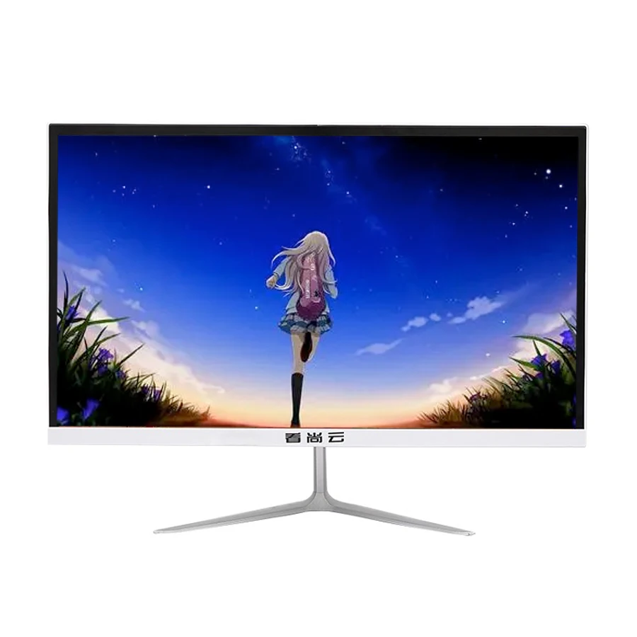 Cheap VGA HD Port White 21.5 Inch IPS Panel LCD PC Monitor Led Computer Gaming Monitor