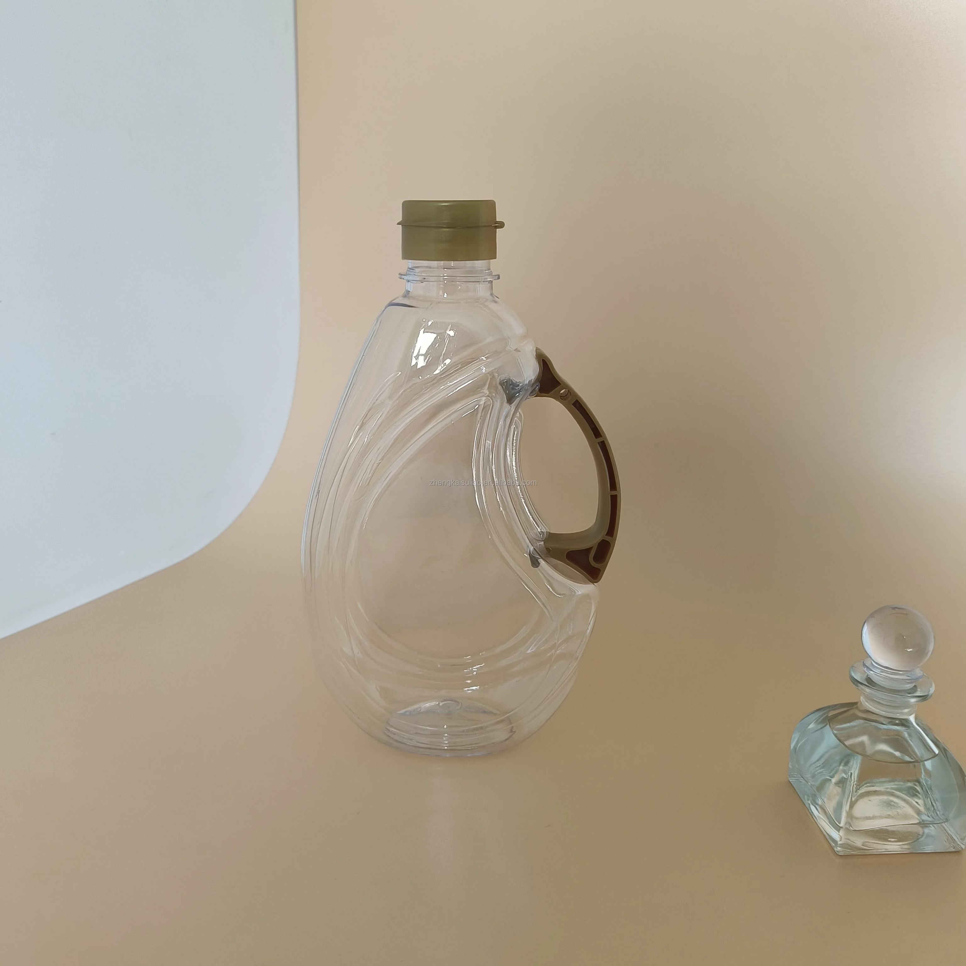 1000ml linseed plastic oil bottle packaging cooking oil bottle salad oil packaging bottle