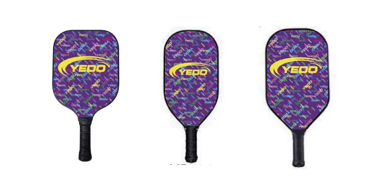 USAP&USAPA Standard Carbon Friction Surface Pickleball Paddle YEDO Custom Pickleball Paddle Sets Pass Testing Standard