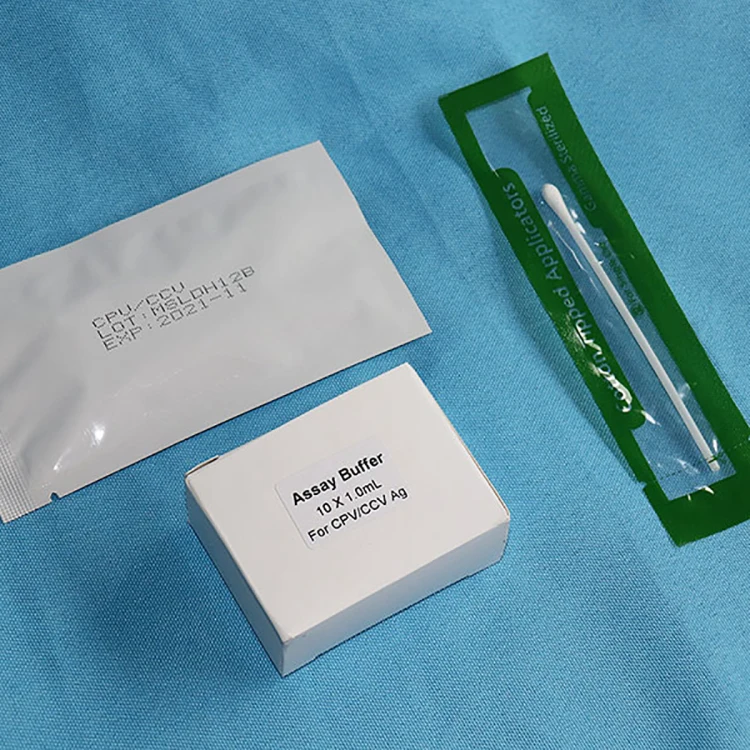 Canine Antigen Rapid Test Kit for Parvo Virus Antigen CPV CCV