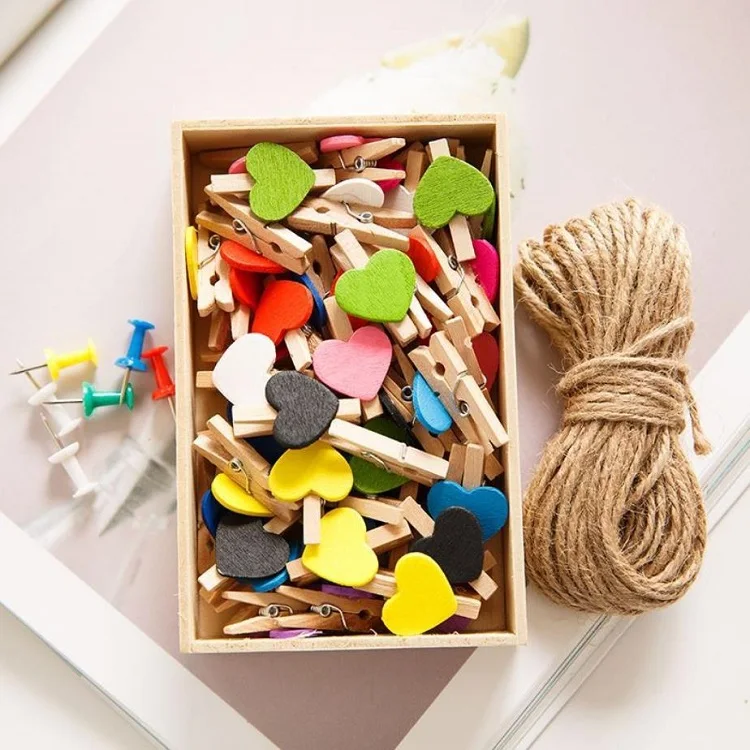 Chinese factory Festive decoration clip Log photo holder