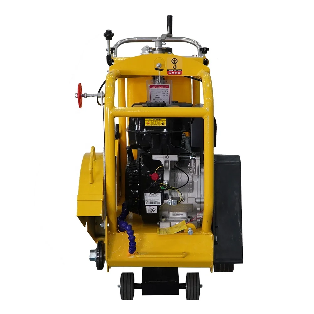 Diamond Saw Gasoline Diesel Engine Asphalt Cement Saw CutterFloor Cutter Cut Price Walk Behind Concrete Road Cutting Machine