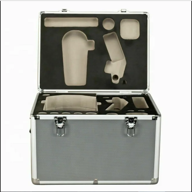 Factory design hard Aluminum microscope carrying box