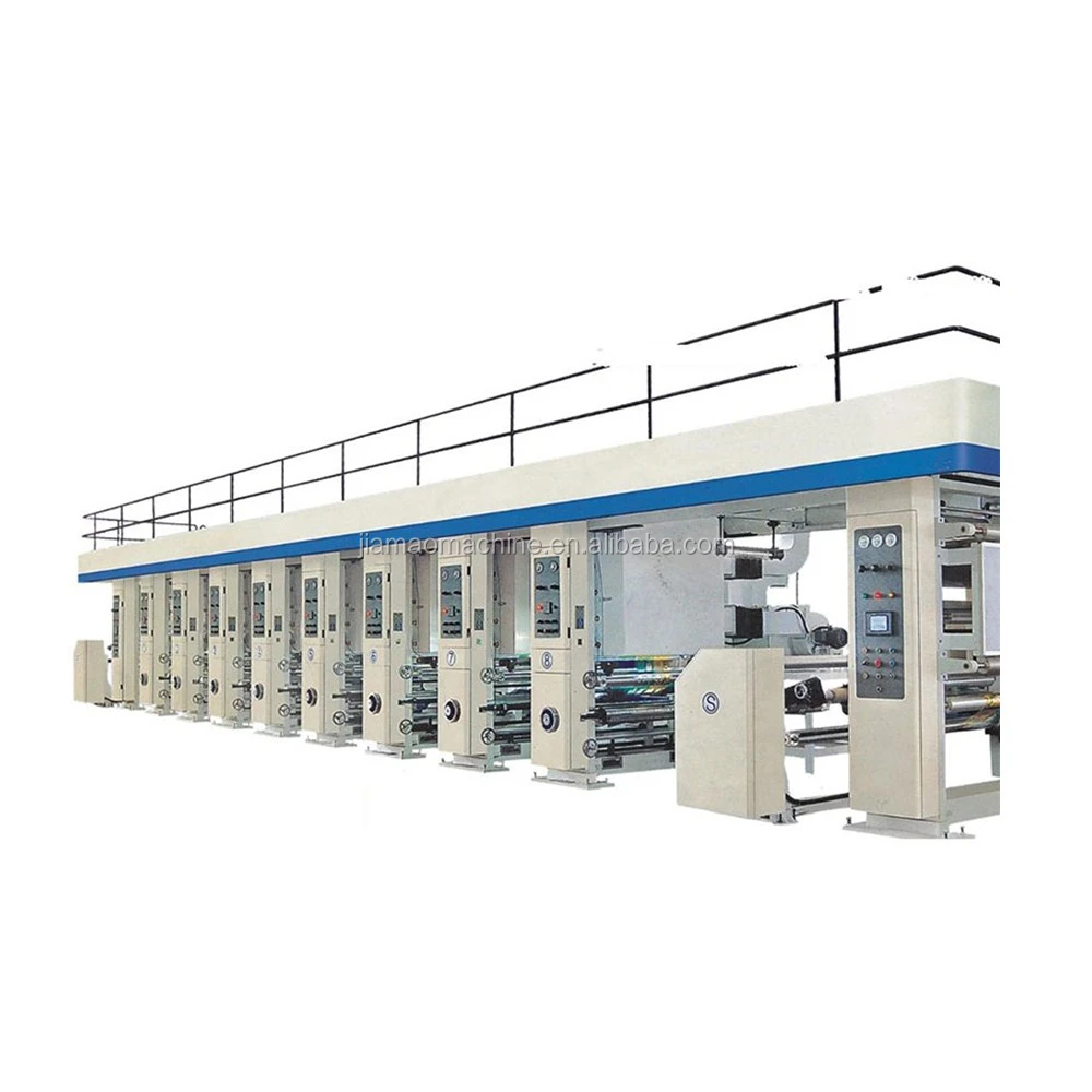Shaftless Rotogravure Machines Roto Ptinting Ordinary Economic Gravure Printing Machine