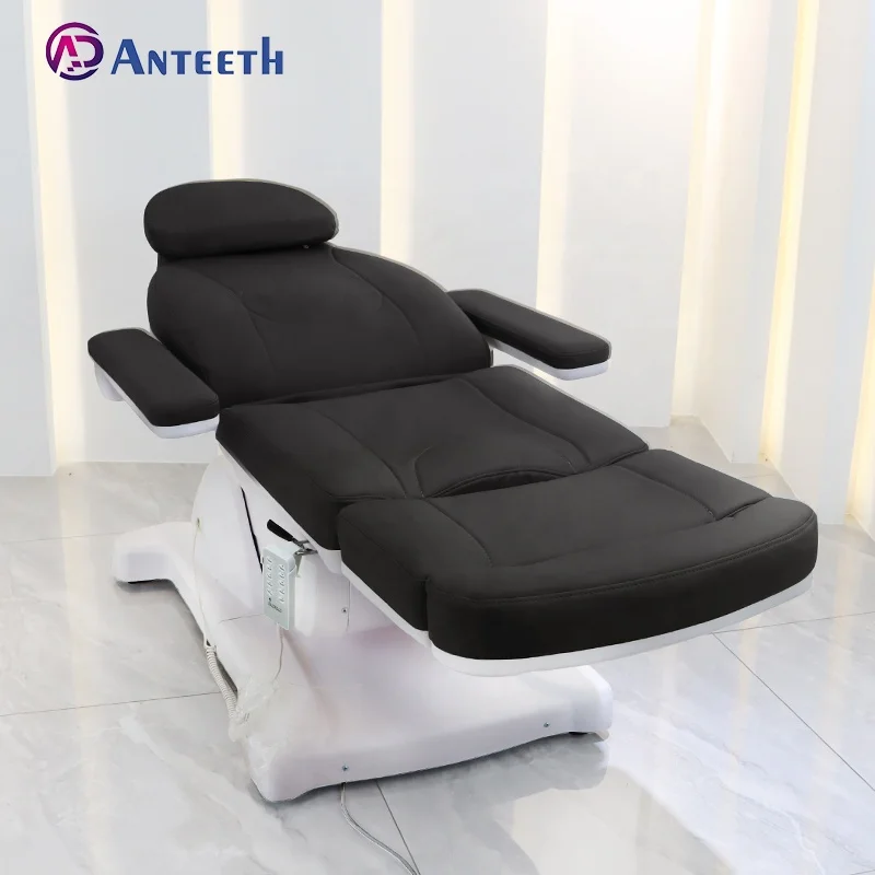 Anteeth Rotating Beauty Bed Luxurious  PVC Leather Massage Bed Medical Facial Spa Treatment Electric  Beauty Chair (1600567545408)