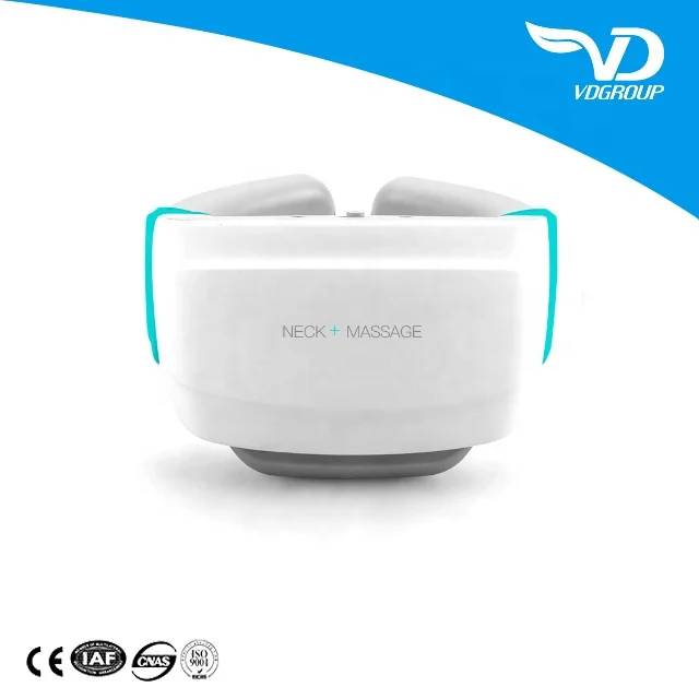 wireless cervical  vibrating healax shiatsu manual pillow back roller with heat kneading electric pulse neck massager