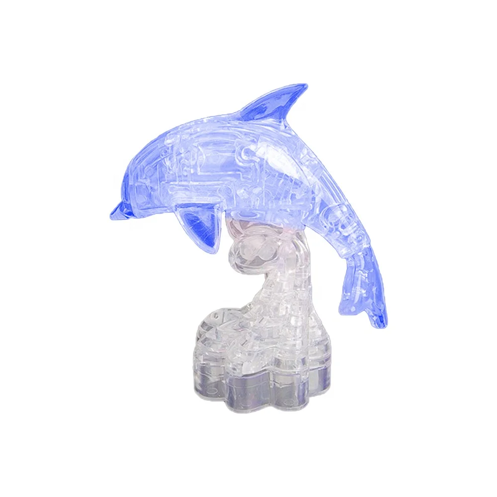 Yongjun Top Factory Colorful Crystal Puzzles Bricks Building Block Toys For Wholesale