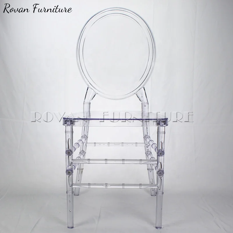KD Design Wedding Party Tiffany Louis ghost  Hotel Acrylic stackable Chiavari Chairs For Event Wedding transparent chairs