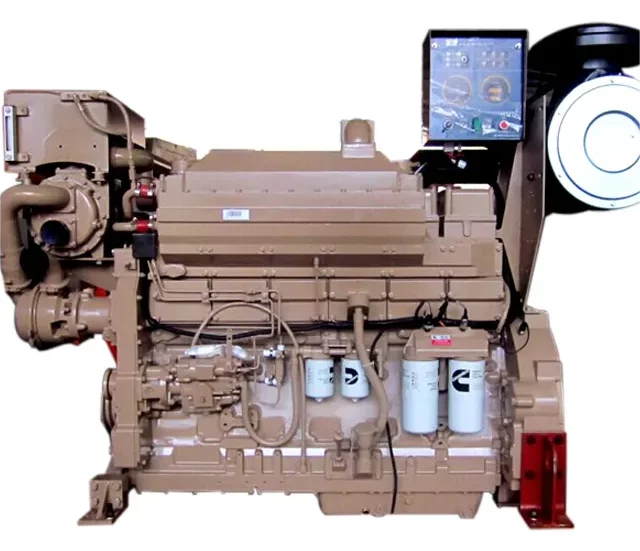 cylinder     552kw  / 700hp marine diesel engine cummins kta19 boats engine