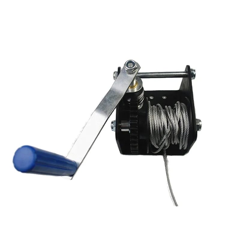 CE SGS approved manufacturing 600lbs worm gear tripod winch