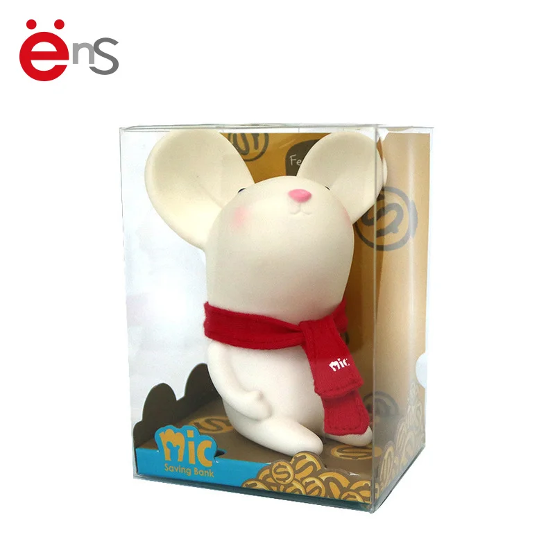 
OEM Customized Piggy Bank Plastic Money Saving Box for Birthday 