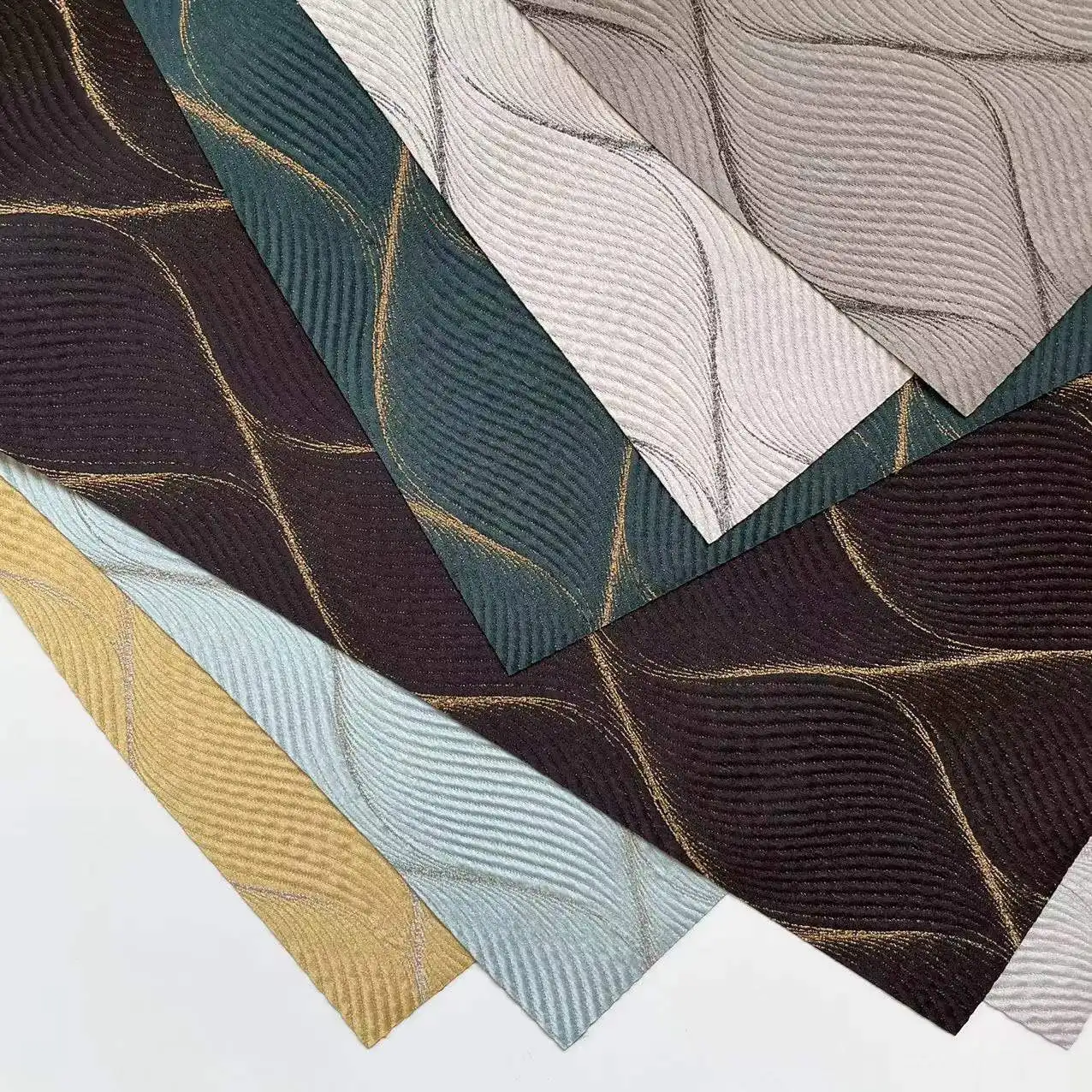 free sample hot sale indian upholstery jacquard curtain fabric wholesale for living room and bedroom