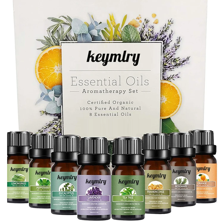 
Wholesale private label 100% Pure Massage Body Aromatherapy Essentials Oil Set 