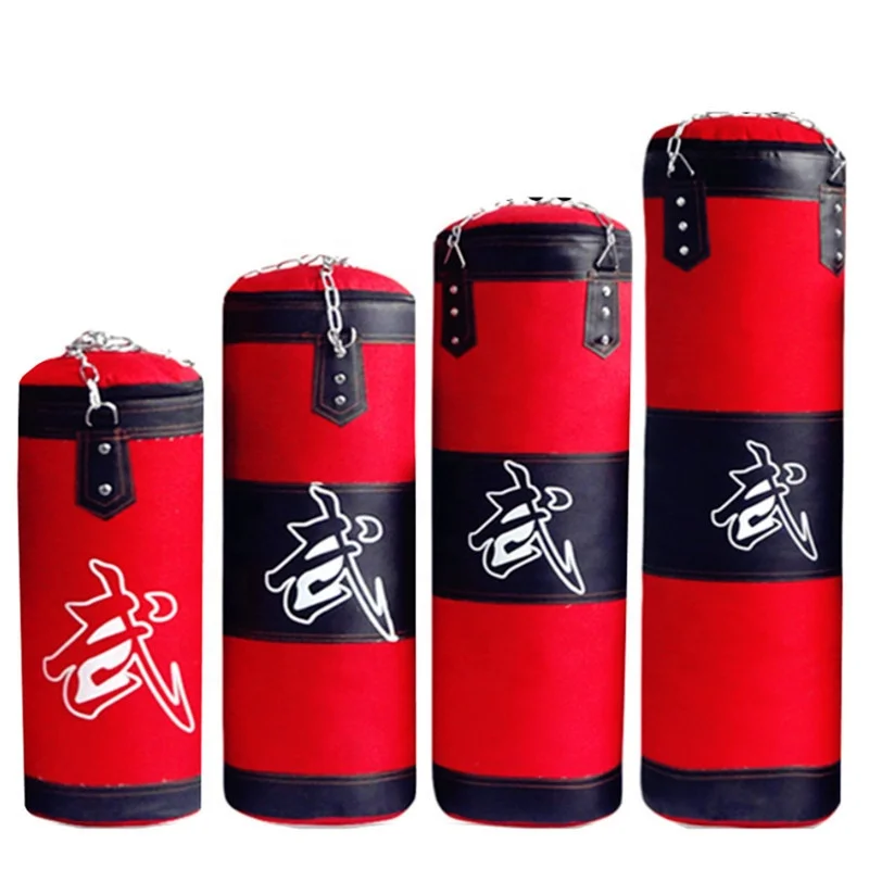 Hanging Heavy Boxing Punching Bag Set Filed With Gloves And Hand Wrap For Kickingboxing MMA Muay Thai Karate Taekwondo Training